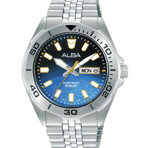 Alba Active Planet Neptune Inspired Blue Dial Men 42mm AV3589X1