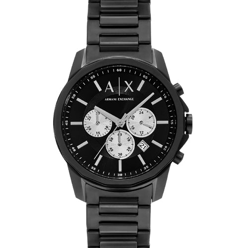 Armani Exchange Banks Black Dial Men 44mm AX1765