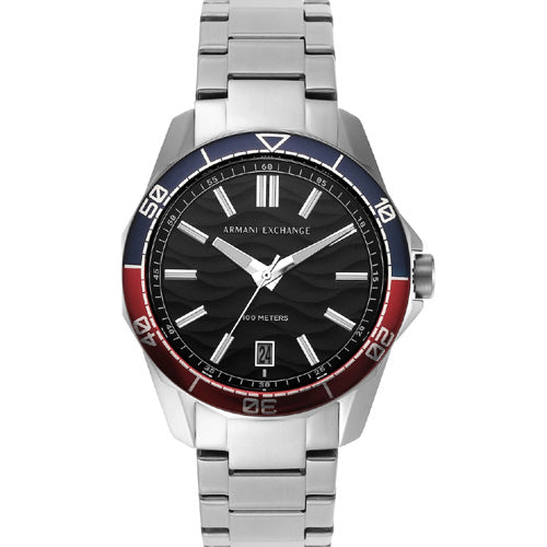 Armani Exchange Spencer Black Dial Men 44mm