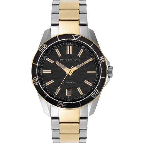 Armani Exchange Spencer Black Dial Men 44mm