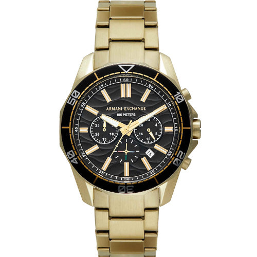 Armani Exchange Spencer Black Dial Men 44mm