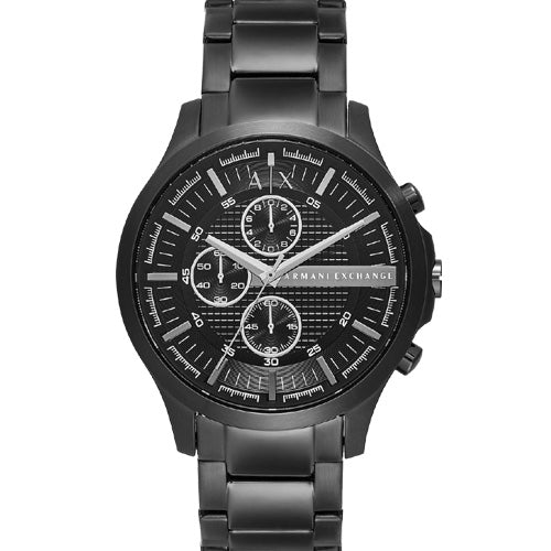 Armani Exchange Hampton Black Dial Men 46mm