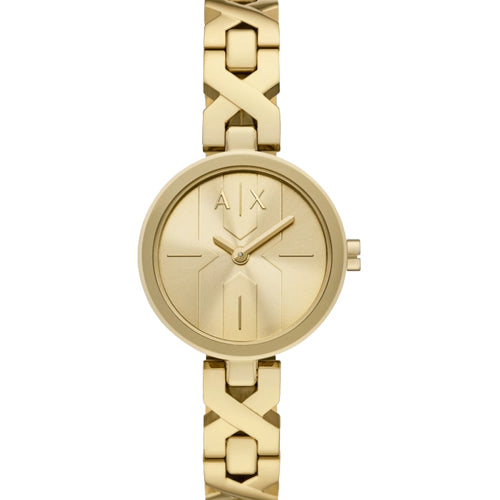 Armani Exchange Ava Gold Dial Women 32mm AX5831