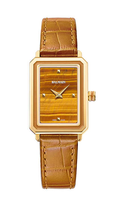 Balmain Eirini Natural Stones Tiger's Eye Dial Women 33mm