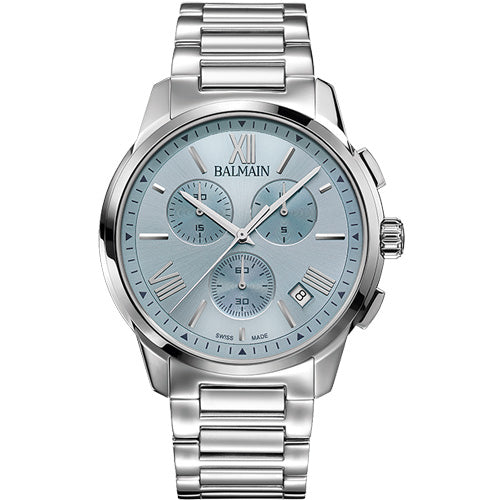 Balmain Madrigal Chrono Gent Blue Dial Men 42mm