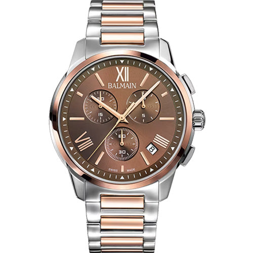 Balmain Madrigal Chrono Gent Brown Dial Men 42mm