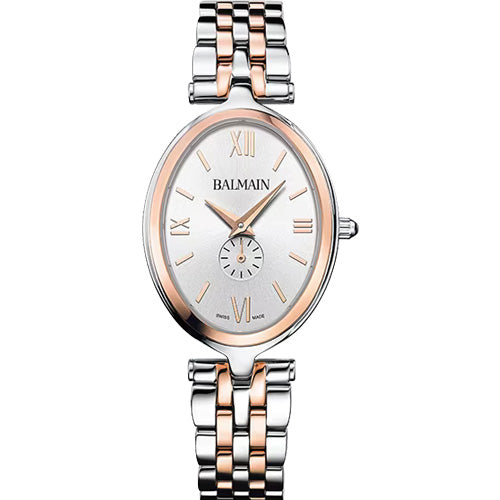 Balmain Haute Elegance Oval Silver Dial Women 32mm