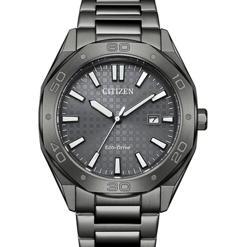 Citizen Eco-Drive Grey Dial Men 41mm BM7637-81H