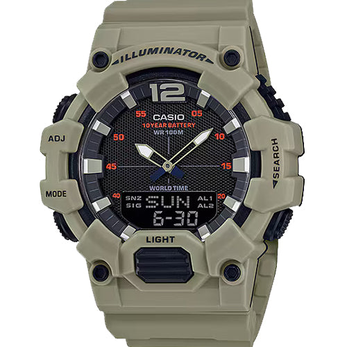 Casio Youth HDC-700 series Black Dial Men 48.8mm D179 HDC-700-3A3V