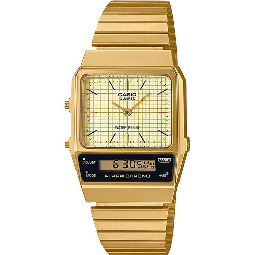 Casio Vintage Champange Dial Unisex 32.1mm