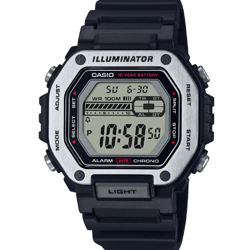 Casio Youth MWD-110 series Black Dial Men 47.2mm D300 MWD-110H-1AV