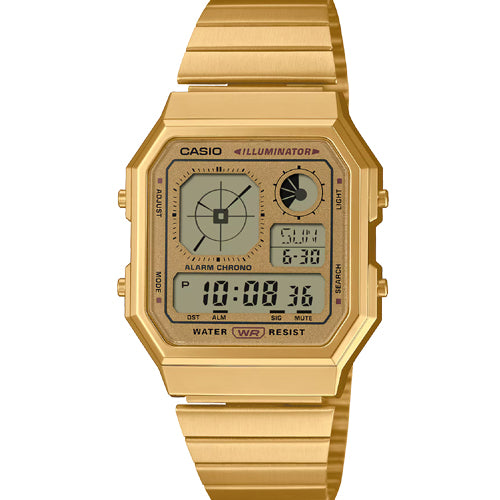 Casio Vintage Champange Dial Unisex 33.9mm D390