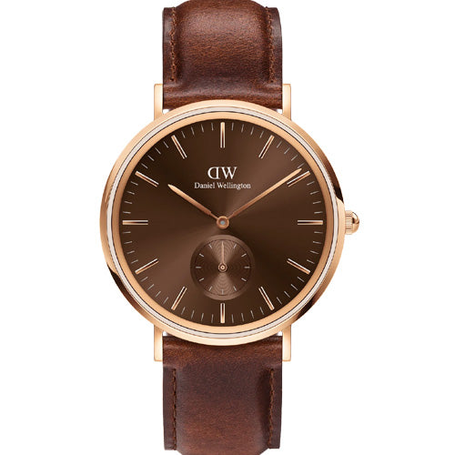 Daniel Wellington Classic Multi-Eye St Mawes Amber Brown Dial Men 40mm DW00100707