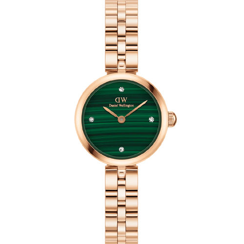 Daniel Wellington Elan Lumine Malachite Rose Gold Green Dial Women 22mm DW00100721
