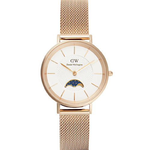 Daniel Wellington Petite Lune Melrose White Dial Women 32mm DW00100773