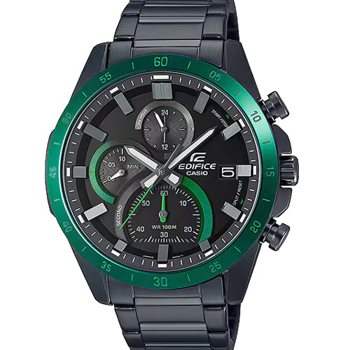 Casio Edifice Standard Chronograph Black Dial Men 47.1mm ED514 EFR-571DC-1AV
