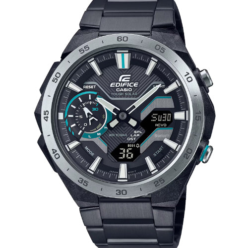 Casio Edifice Windflow Black Dial Men 48.2mm ED590 ECB-2200DD-1A