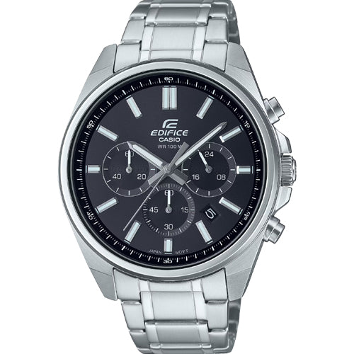 Casio Edifice Standard Chronograph Black Dial Men 43.5mm ED596 EFV-650D-1AV