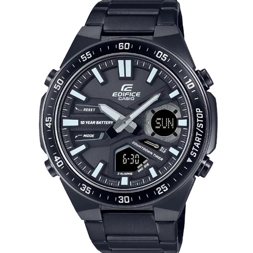 Casio Edifice Black Dial Men 46.9mm ED601 EFV-C110DC-1A
