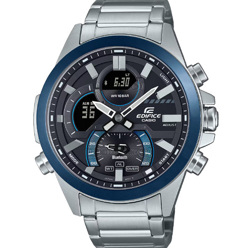 Casio Edifice Smartphone Link Model Black Dial Men 48.7mm ED606 ECB-30DB-1A