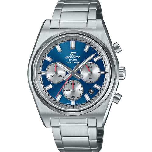 Casio Edifice Standard Chronograph Blue Dial Men 40mm ED634 EFB-730D-2AV