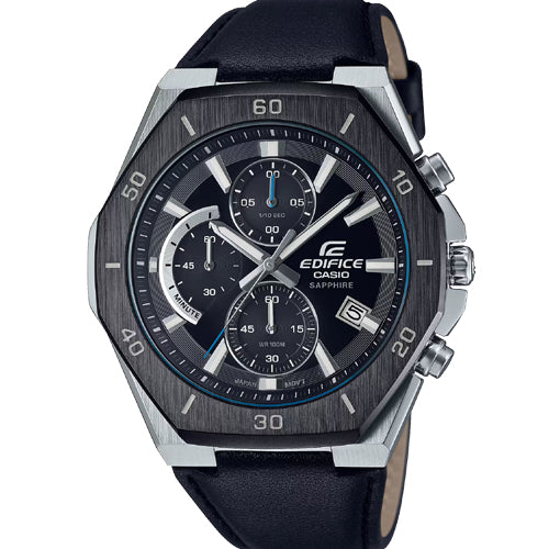 Casio Edifice Standard Chronograph Black Dial Men 45.8mm ED645 EFB-680BL-1AV