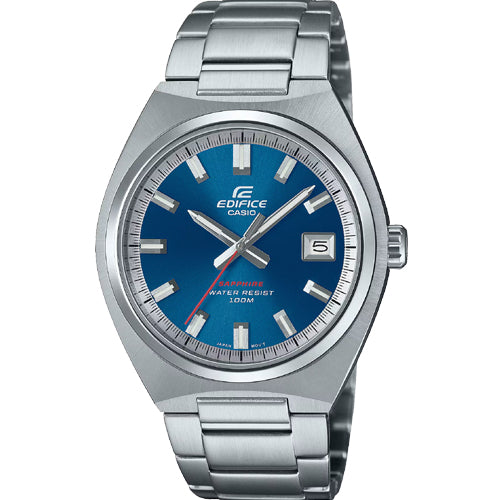 Casio Edifice 3-Hand Analog Blue Dial Men 38.5mm ED653 EFB-109D-2AV