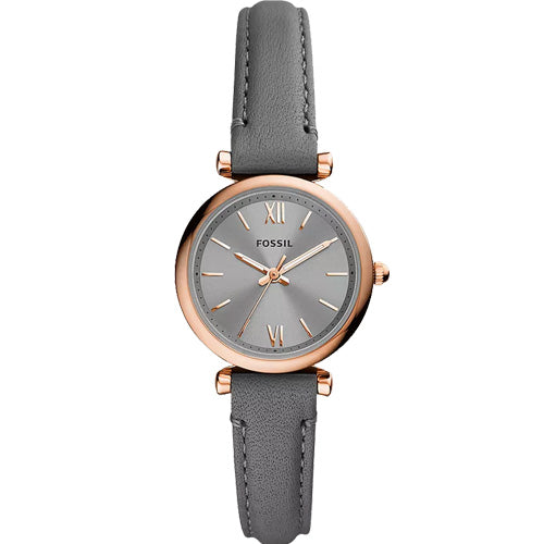 Fossil Carlie Mini Grey Dial Women 28mm