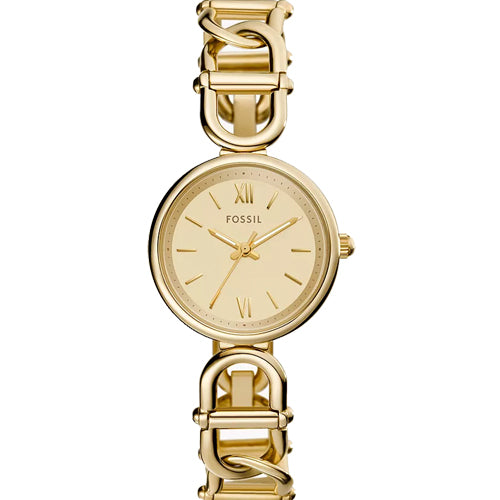 Fossil Carlie Gold Dial Women 30mm ES5375