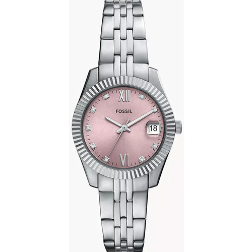 Fossil Scarlette Pink Dial Women 33mm ES5403