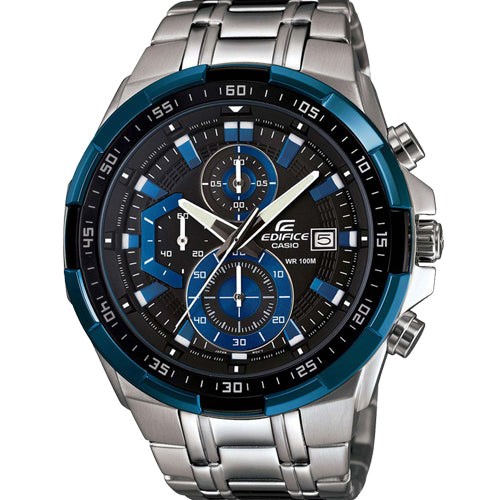 Casio Edifice Standard Chronograph Black Dial Men 49.5mm EX190 EFR-539D-1A2V