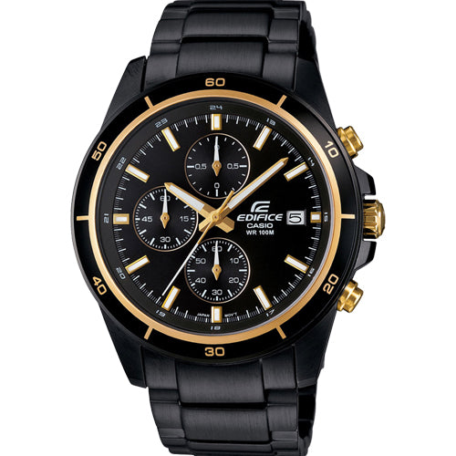 Casio Edifice Standard Chronograph Black Dial Men 43.8mm EX208 EFR-526BK-1A9V