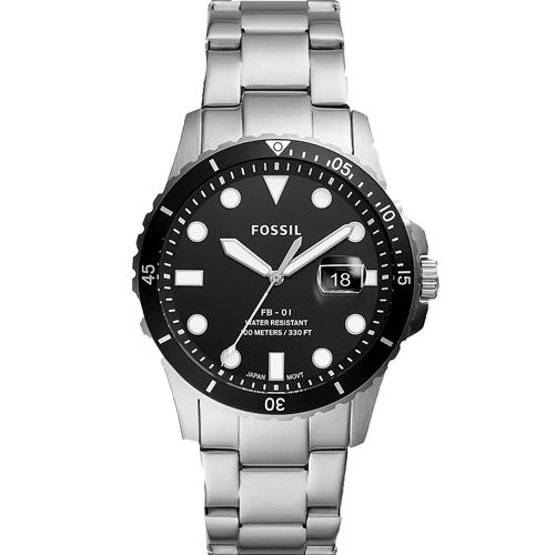 Fossil FB-01 Black Dial Men 42mm