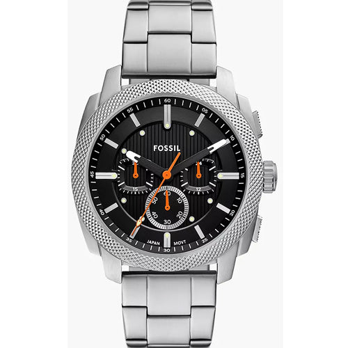 Fossil Machine Black Dial Men 44mm FS6095