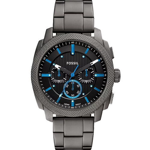 Fossil Machine Black Dial Men 44mm FS6098