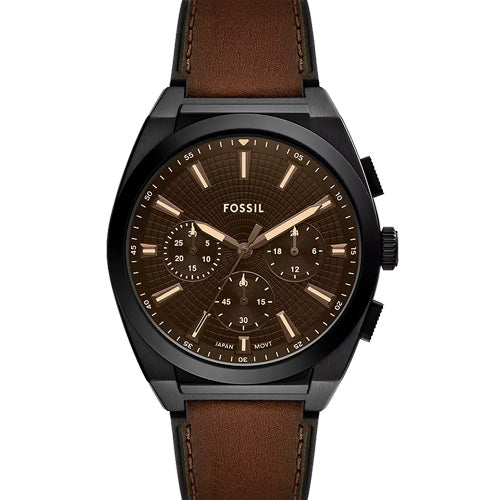 Fossil Everett Brown Dial Men 44mm FS6108