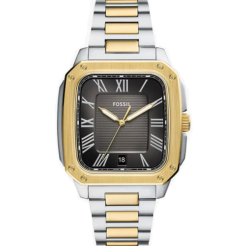 Fossil Crosby Black Dial Men 42mm FS6123