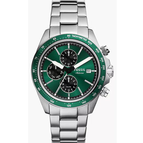 Fossil Autocross Multifunction Green Dial Men 42mm FS6127