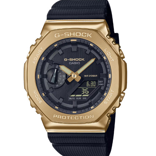 Casio G-Shock 2100 Series Black Dial Men 44.4mm G1278 GM-2100G-1A9