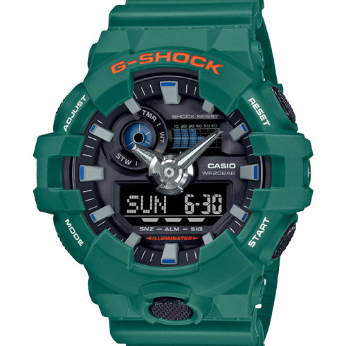 Casio G-Shock Black Dial Men 53.4mm G1300 GA-700SC-3A