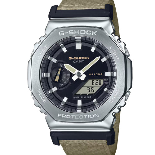 Casio G-Shock 2100 Series Black Dial Men 44.4mm G1372 GM-2100C-5A