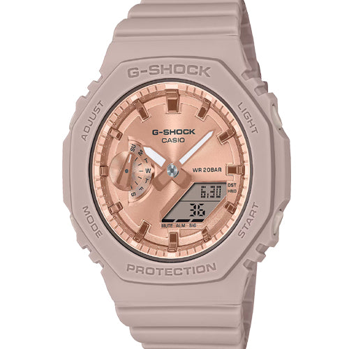 Casio G-Shock Pink Gold Dial Women 42.9mm G1460 GMA-S2100MD-4A