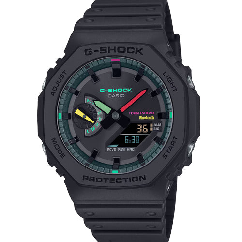 Casio G-Shock 2100 Series Black Dial Men 45.4mm G1554 GA-B2100MF-1A