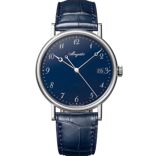 Breguet Classique 5177 Grand Feu Blue Enamel Dial Men 38mm G5177BB2Y9V6