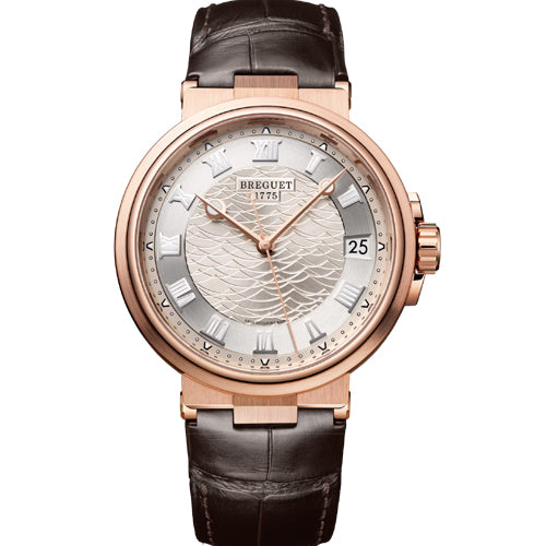Breguet Marine 5517 Silvery Dial Men 40mm G5517BR129ZU