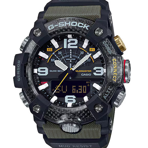 Casio G-Shock MASTER OF G - LAND MUDMASTER Black Dial Men 51.3mm G973 GG-B100-1A3