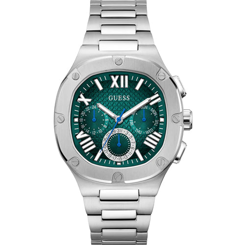 Guess Headline Chronograph Green Dial Men 42mm GW0572G6