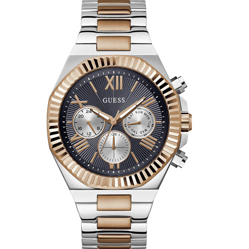 Guess Equity Chronograph Navy Dial Men 44mm GW0703G4