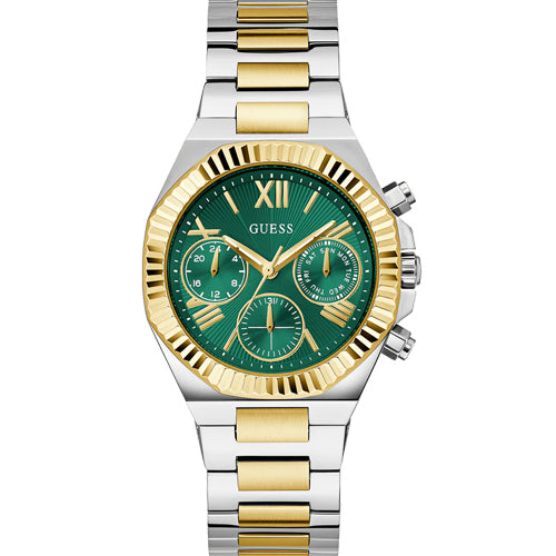 Guess Equality Chronograph Green Dial Women 38mm GW0769L4