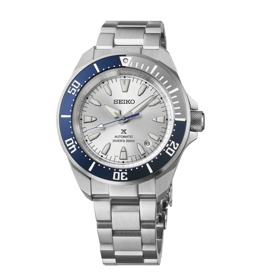 Seiko Prospex Silver Dial Men 41.7mm HBB001K1